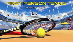 First Person Tennis - The Real Tennis Simulator cover