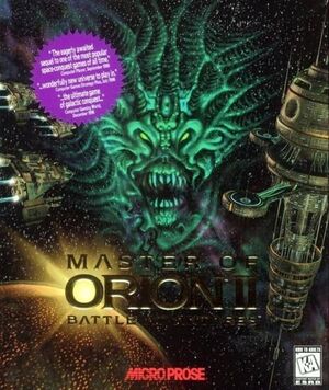 Master of Orion II: Battle at Antares cover