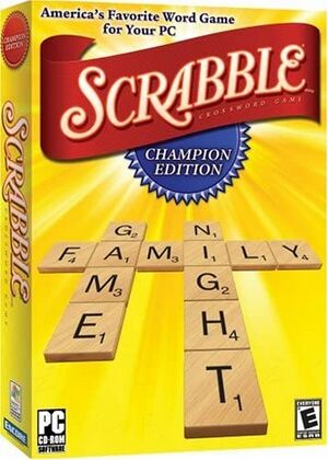 Scrabble Champion Edition cover