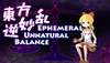 東方逆妙乱 ~ Ephemeral Unnatural Balance cover.jpg