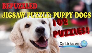 Bepuzzled Puppy Dog Jigsaw Puzzle cover