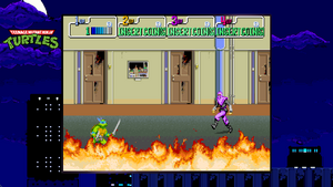 Game running in 4:3 resolution. Main gameplay is first pillarboxed to fit 16:9 aspect ratio of the game which is then letterboxed to make the game fit 4:3 aspect ratio window.