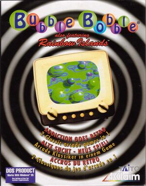 Bubble Bobble (also featuring Rainbow Islands) cover