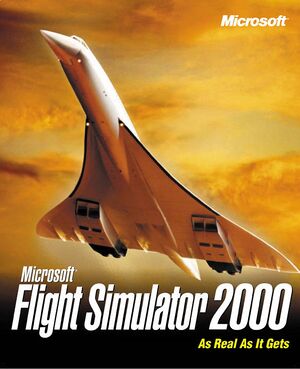 Microsoft Flight Simulator 2000 cover