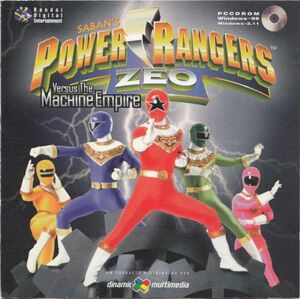Power Rangers Zeo Versus the Machine Empire cover