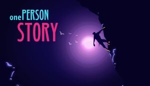 One Person Story cover