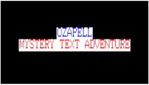 Ozapell Mystery Text Adventure cover
