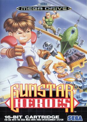 Gunstar Heroes cover
