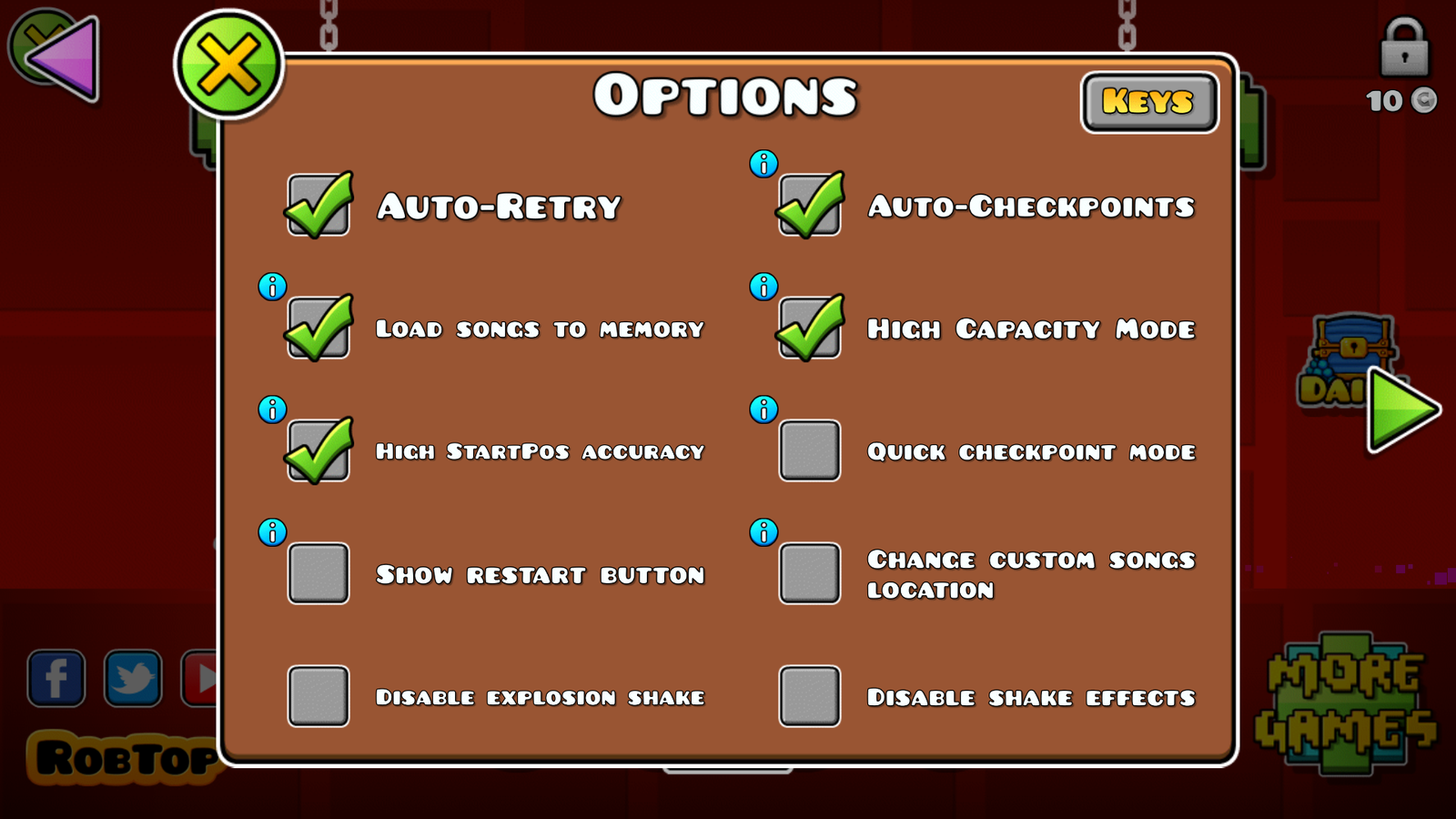 Geometry dash mod menu pc. Настройки геометрии Даш. Меню геометрия Даш. Geometry Dash Mod menu. Настройки геометрии Даш на русском.