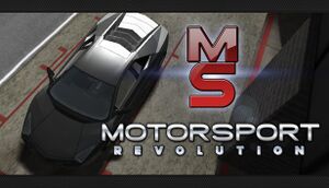 MotorSport Revolution cover