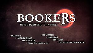 Bookers: Underground Chapter cover