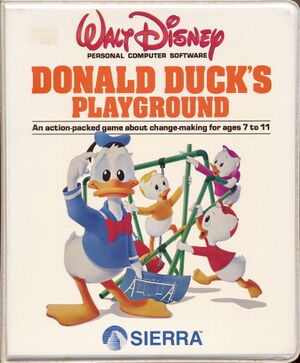 Donald Duck's Playground cover