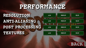 Performance options