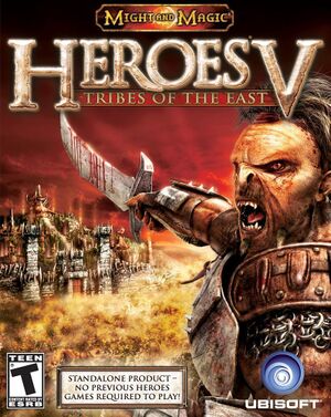Heroes of Might and Magic V:Tribes of the East cover