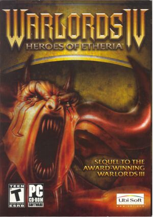 Warlords IV: Heroes of Etheria cover