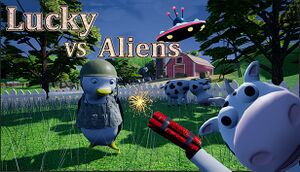 Lucky VS Aliens cover
