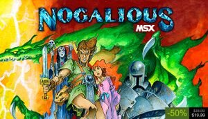 Nogalious MSX cover