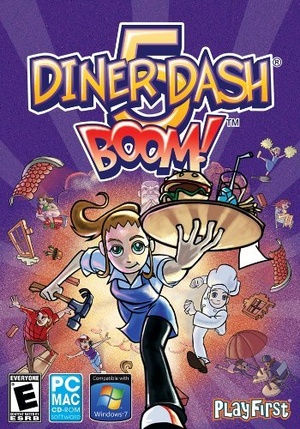 Diner Dash 5: BOOM! cover