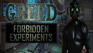 Greed: Forbidden Experiments cover