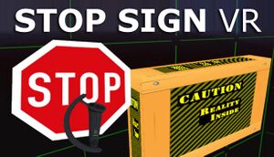 Stop Sign VR cover