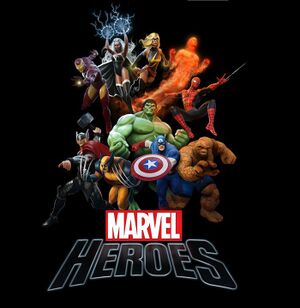 Marvel Heroes cover