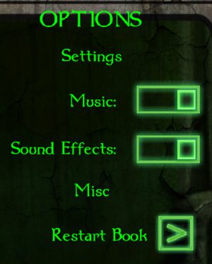 In-game general settings
