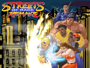 Streets of Rage Remake cover