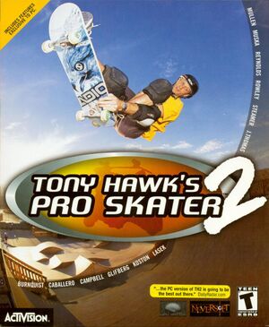 Tony Hawk's Pro Skater 2 cover