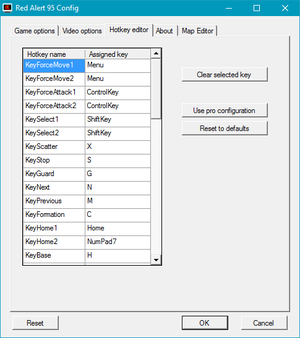 External input settings (for the fan patch).