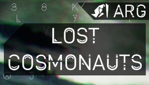 Lost Cosmonauts ARG cover