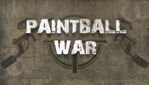 Paintball War cover