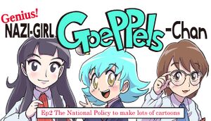 Genius! NAZI-GIRL GoePPels-Chan ep2 cover