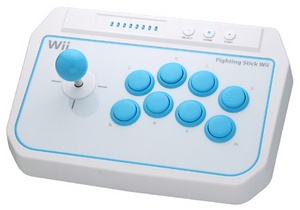 The Fighting Stick Wii.