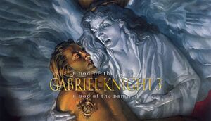 Gabriel Knight 3: Blood of the Sacred, Blood of the Damned cover