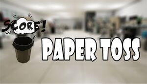 Paper Toss VR cover