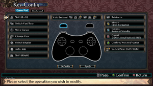 Controller remap options