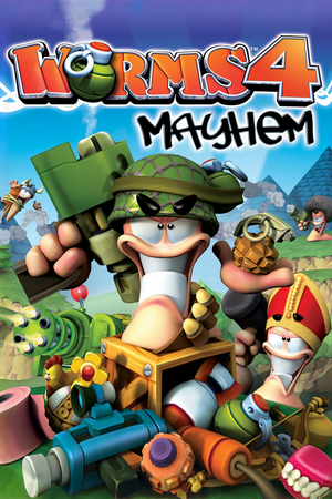 Worms 4: Mayhem cover