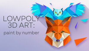 LowPoly 3D Art Paint by Number cover