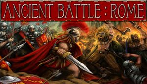 Ancient Battle: Rome cover