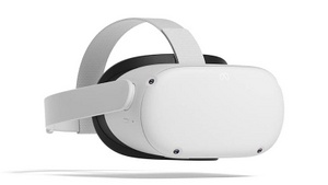 The Meta Quest 2, the best-selling VR headset on the market.