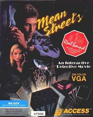 Tex Murphy: Mean Streets cover