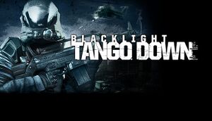 Blacklight: Tango Down cover