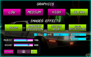 In-game general settings