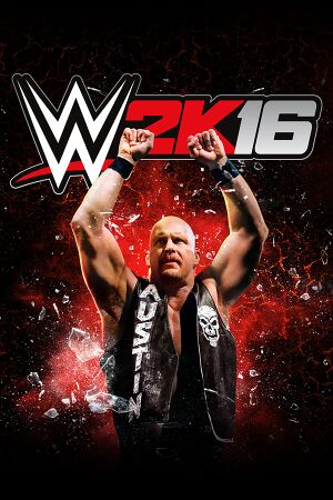 WWE 2K16 cover