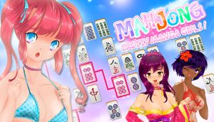 Mahjong Pretty Manga Girls cover