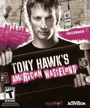 Tony Hawk's American Wasteland cover