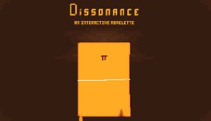 Dissonance: An Interactive Novelette cover