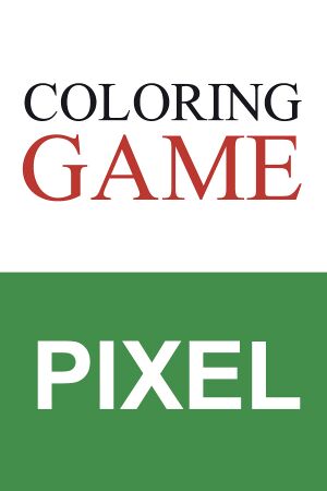 Coloring Game: Pixel cover