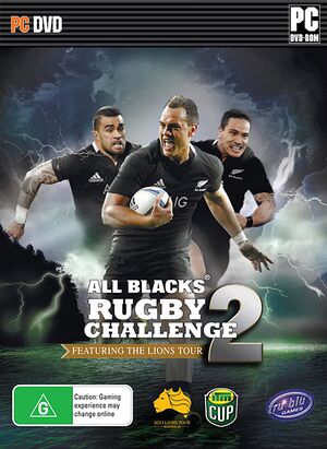 Rugby Challenge 2 cover