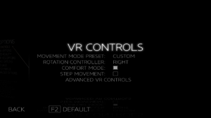 VR Controls
